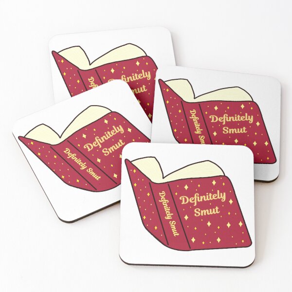 Item preview, Bookish Sticker - Definitely Smut - Red designed and sold by VHaywardDesigns.