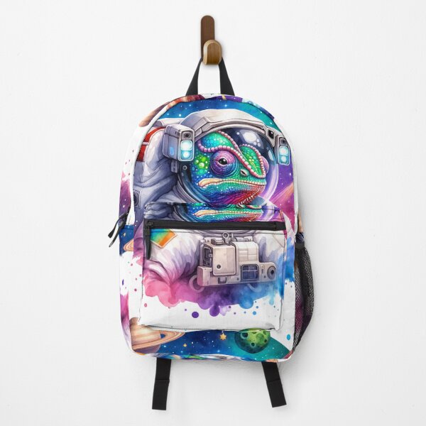 Item preview, Reach for the Stars : Adorable Chameleon Astronaut in Space Adventure! designed and sold by Eksama Design.