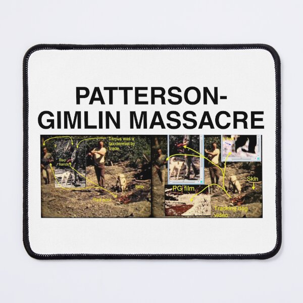 Item preview, Patterson-Gimlin Massacre Bigfoot Sasquatch Conspiracy designed and sold by ez-does-it.