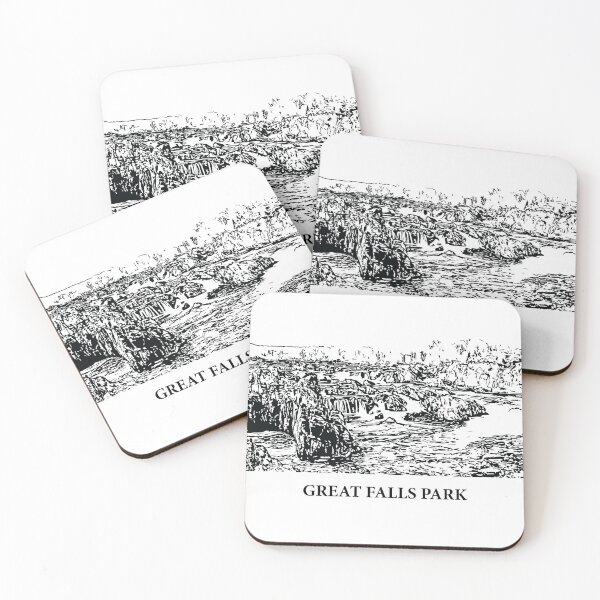 Item preview, Great Falls Park designed and sold by Lakeric Cityscapes.