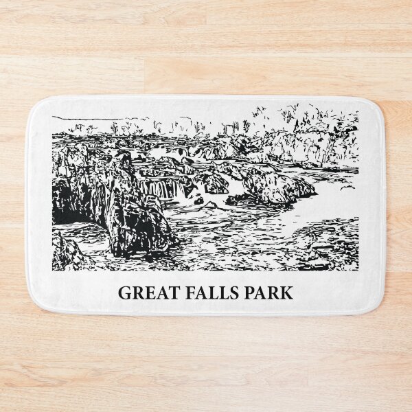 Item preview, Great Falls Park designed and sold by Lakeric Cityscapes.