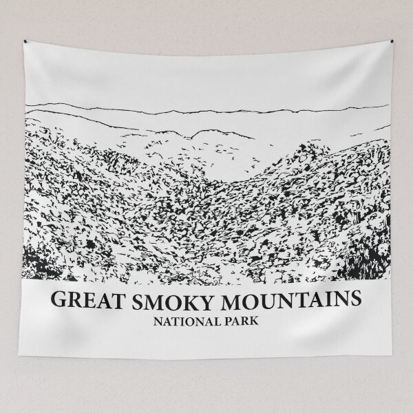 Item preview, Great Smoky Mountains National Park designed and sold by Lakeric Cityscapes.