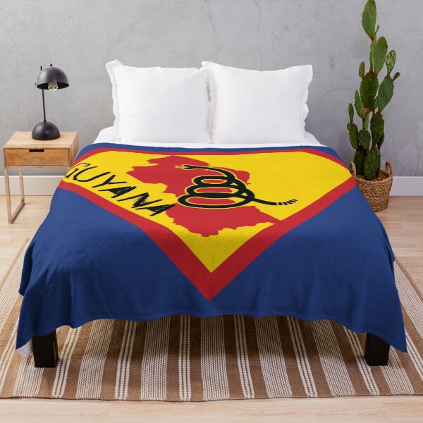 Item preview, GUYANA SPELL OUT - Freedom Is The Superpower - Modern Gadsden Snake Flag - Dont Tread On Me SUPERHERO design designed and sold by pelagio.