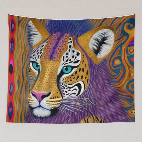 Item preview, Abstract Big Cat Art designed and sold by TheDarkWardrobe.