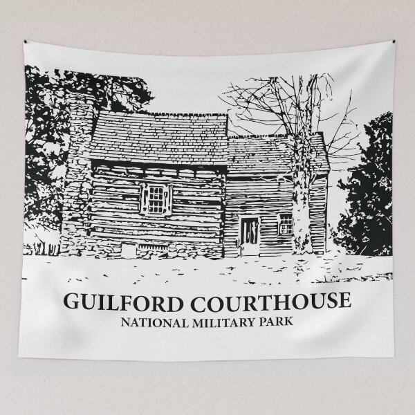 Item preview, Guilford Courthouse National Military Park designed and sold by Lakeric Cityscapes.