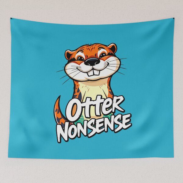 Item preview, Otter Nonsense Cute Animal Quote designed and sold by TheArtOfPat.