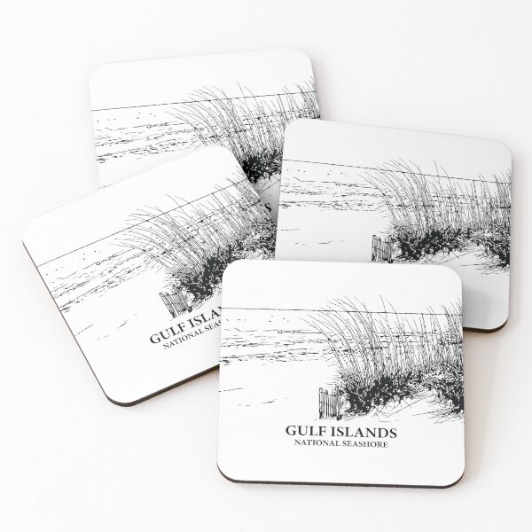 Item preview, Gulf Islands National Seashore designed and sold by Lakeric Cityscapes.