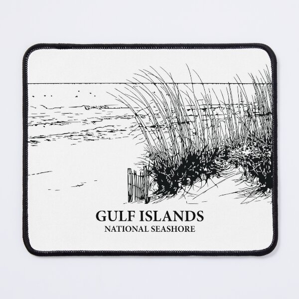 Item preview, Gulf Islands National Seashore designed and sold by Lakeric Cityscapes.