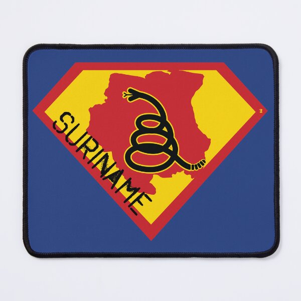 Item preview, SURINAME SPELL OUT - Freedom Is The Superpower - Modern Gadsden Snake Flag - Dont Tread On Me SUPERHERO design designed and sold by pelagio.