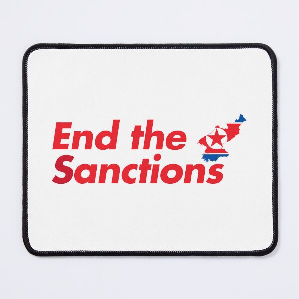 Item preview, End the Sanctions North Korea DPRK Kim Jong Un Il Sung Trump Obama United Nations designed and sold by ez-does-it.