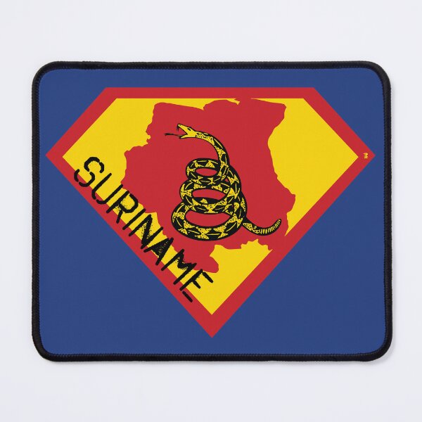 Item preview, SURINAME SPELL OUT - Freedom Is The Superpower - Gadsden Snake Flag - Dont Tread On Me SUPERHERO design designed and sold by pelagio.