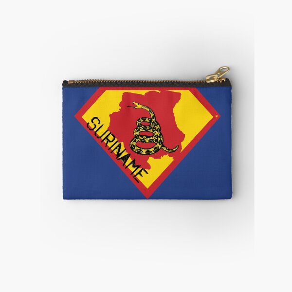 Item preview, SURINAME  SPELL OUT - Freedom Is The Superpower - Gadsden Snake Flag - Dont Tread On Me SUPERHERO design designed and sold by pelagio.