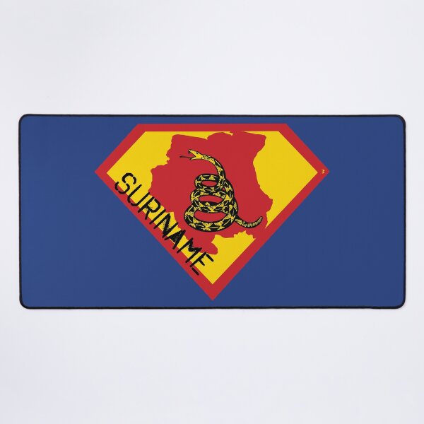 Item preview, SURINAME SPELL OUT - Freedom Is The Superpower - Gadsden Snake Flag - Dont Tread On Me SUPERHERO design designed and sold by pelagio.