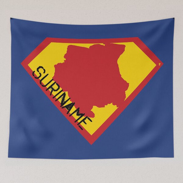 Item preview, SURINAME  SPELL OUT - Freedom Is The Superpower - SUPERHERO design designed and sold by pelagio.