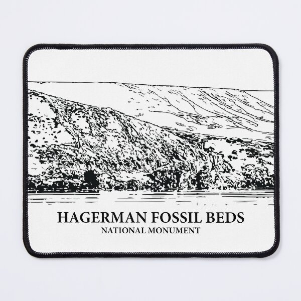 Item preview, Hagerman Fossil Beds National Monument designed and sold by Lakeric Cityscapes.