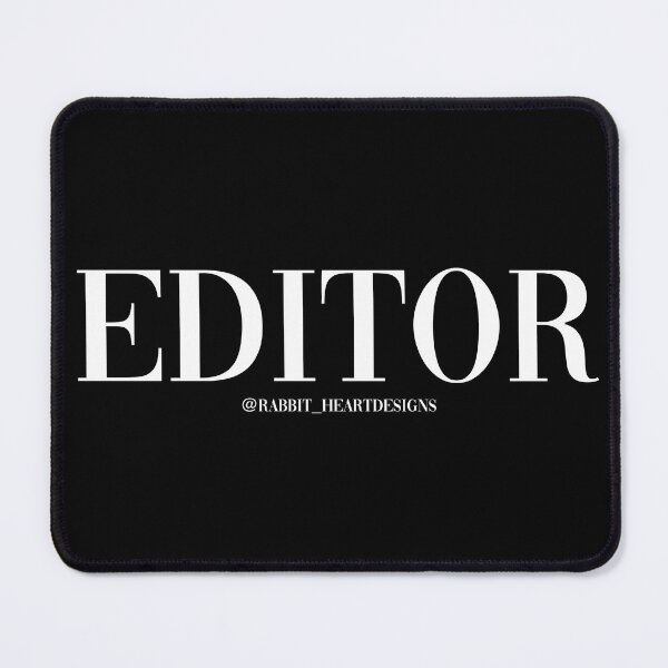 Item preview, Editor White Text designed and sold by RabbitHeartArt.