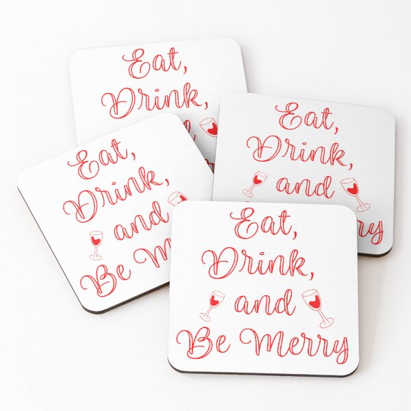 Item preview, Eat Drink & Be Merry designed and sold by LornaHamel.