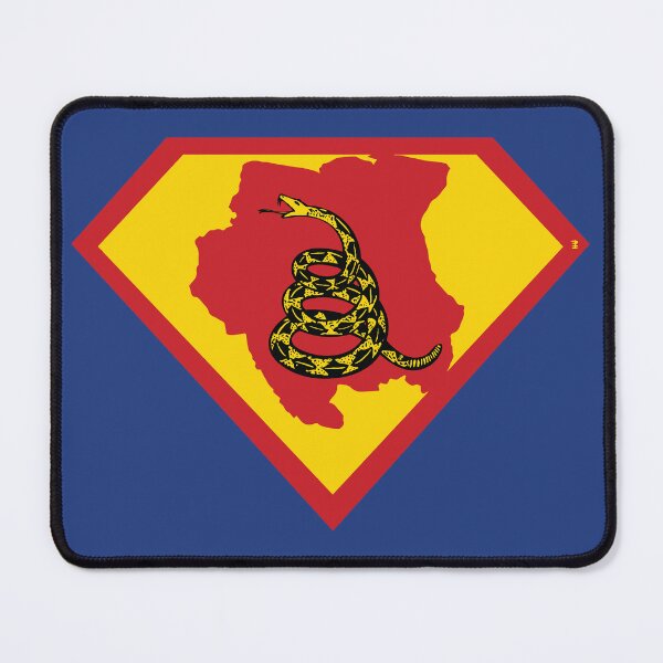 Item preview, SURINAME - Freedom Is The Superpower - Gadsden Snake Flag - Dont Tread On Me SUPERHERO design designed and sold by pelagio.