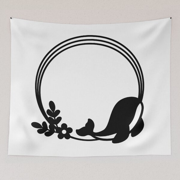 Item preview, whale circle  designed and sold by broadwaygirl142.