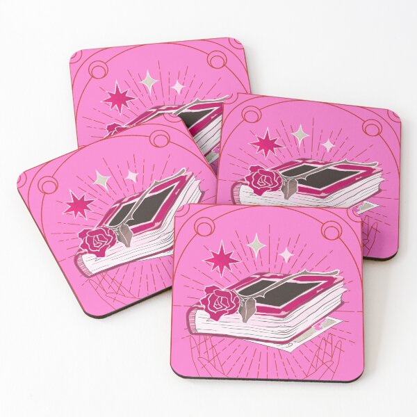 Item preview, Tarot Card The Reader in pink designed and sold by ArtByErinSmith.