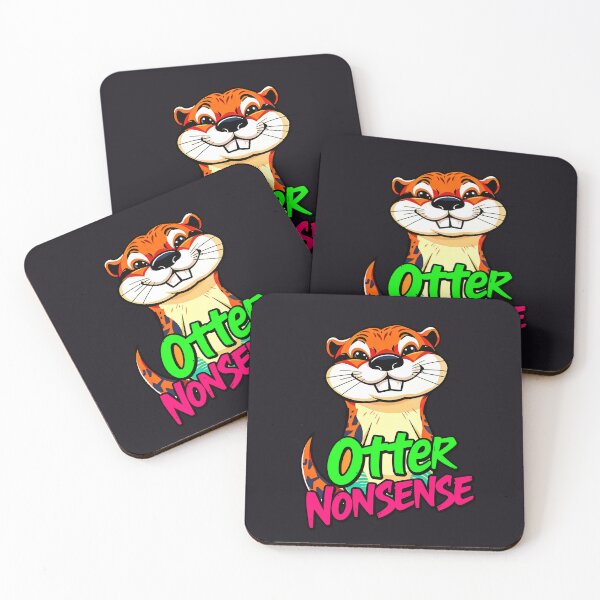 Item preview, Otter Nonsense Cute Animal Quote designed and sold by TheArtOfPat.