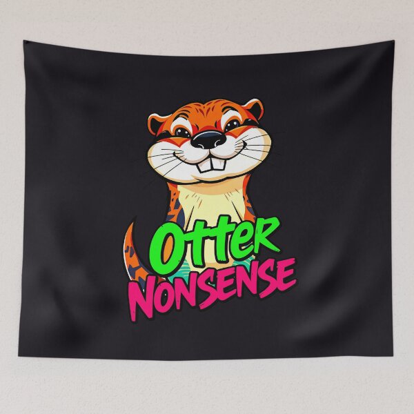 Item preview, Otter Nonsense Cute Animal Quote designed and sold by TheArtOfPat.