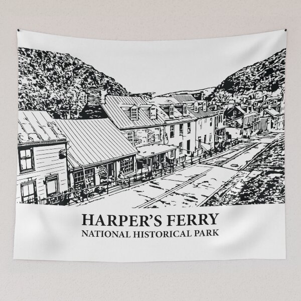 Item preview, Harper’s Ferry National Historical Park designed and sold by Lakeric Cityscapes.
