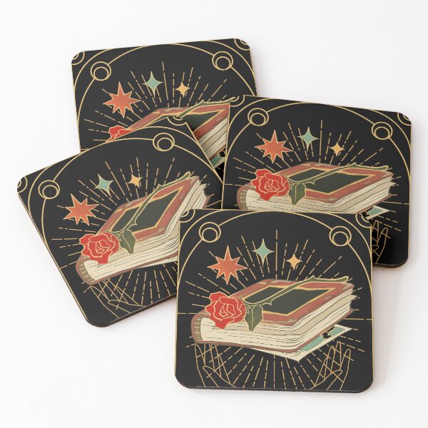 Item preview, Tarot Card The Reader in black designed and sold by ArtByErinSmith.