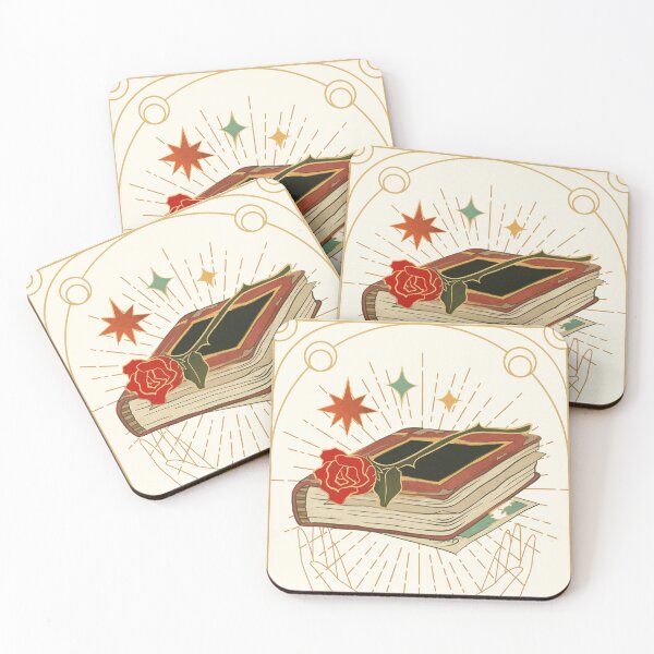 Item preview, Tarot Card The Reader in cream designed and sold by ArtByErinSmith.