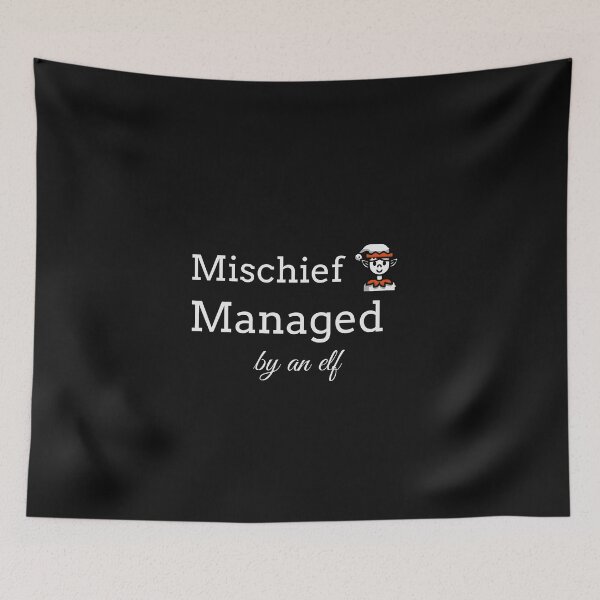 Item preview, Mischief Managed by an Elf designed and sold by S Diaz.