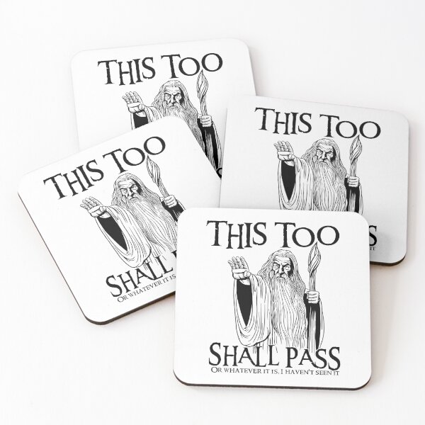 Item preview, This Too Shall Pass designed and sold by DugMcFug.