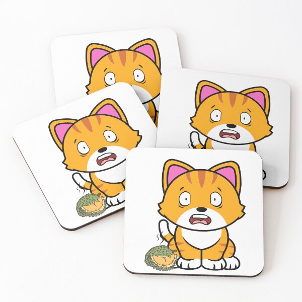Item preview, Funny orange cat smells a durian designed and sold by Pet Station.
