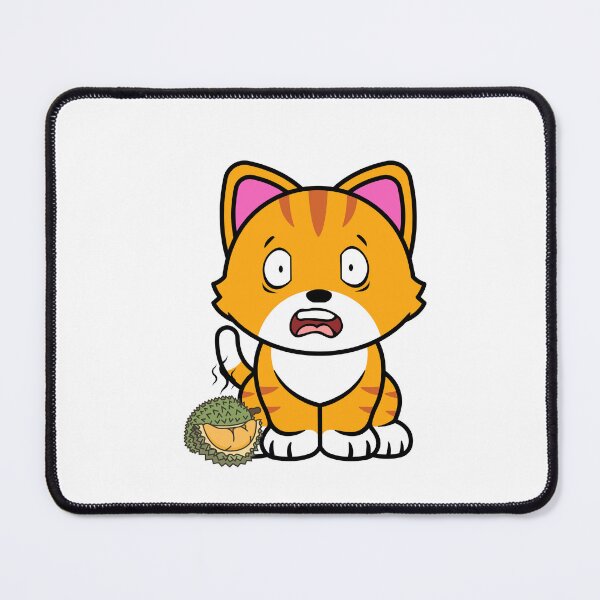 Item preview, Funny orange cat smells a durian designed and sold by Pet Station.