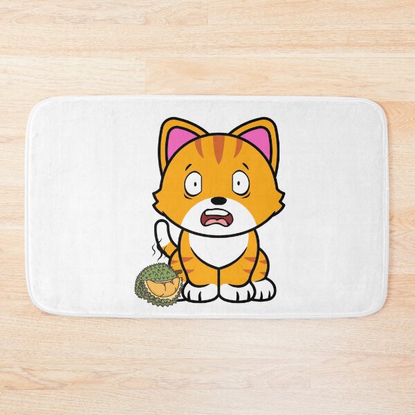Item preview, Funny orange cat smells a durian designed and sold by Pet Station.