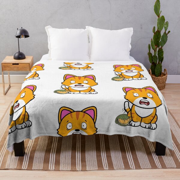 Item preview, Funny orange cat smells a durian designed and sold by Pet Station.