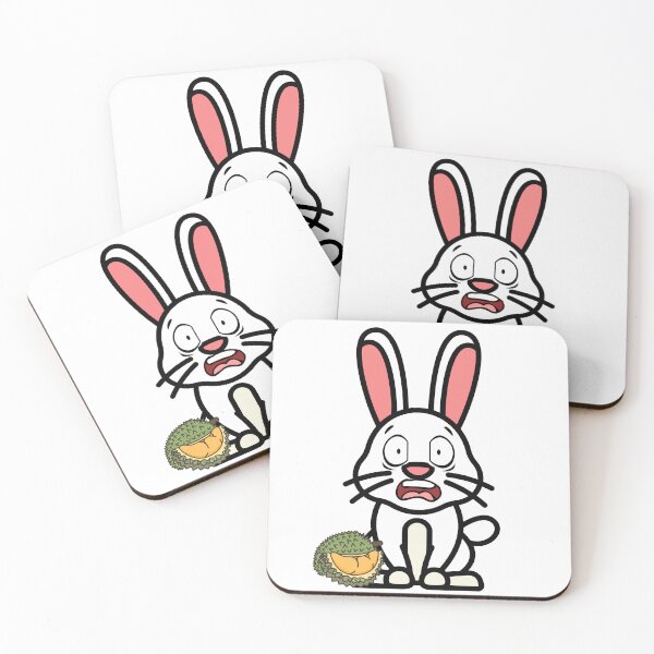 Item preview, Funny bunny smells a durian designed and sold by Pet Station.