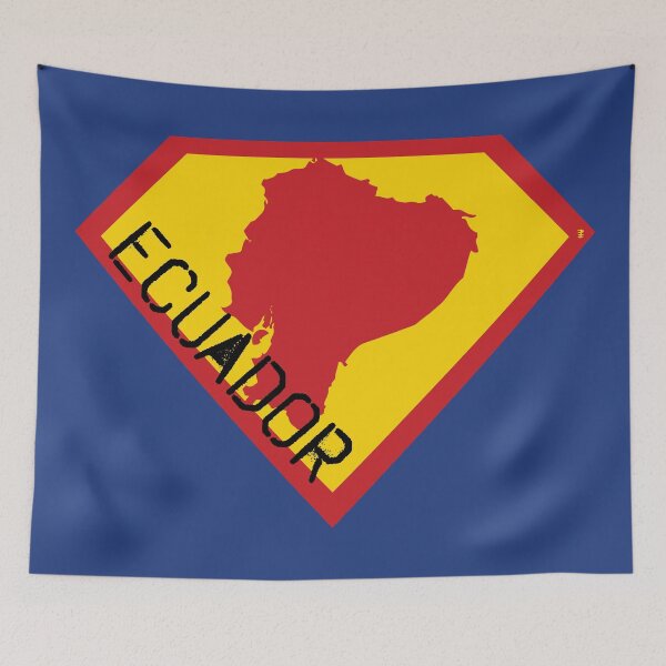 Item preview, ECUADOR  SPELL OUT - Freedom Is The Superpower - SUPERHERO design designed and sold by pelagio.