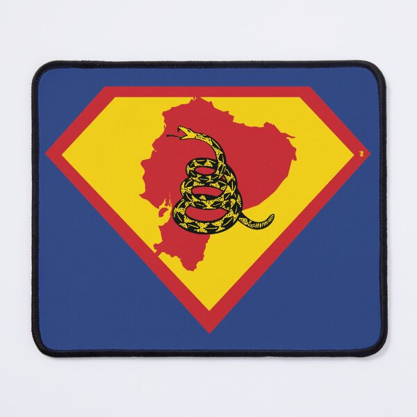 Item preview, ECUADOR - Freedom Is The Superpower - Gadsden Snake Flag - Dont Tread On Me SUPERHERO design designed and sold by pelagio.