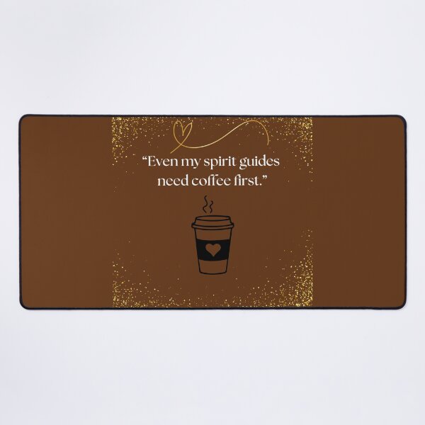 Item preview, Mystical Mornings Start with Coffee designed and sold by NettaArts.