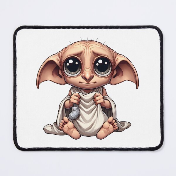 Item preview, Ilustración de un elfo adorable que sostiene un calcetín: arte de fantasía adorable designed and sold by Greemo03.