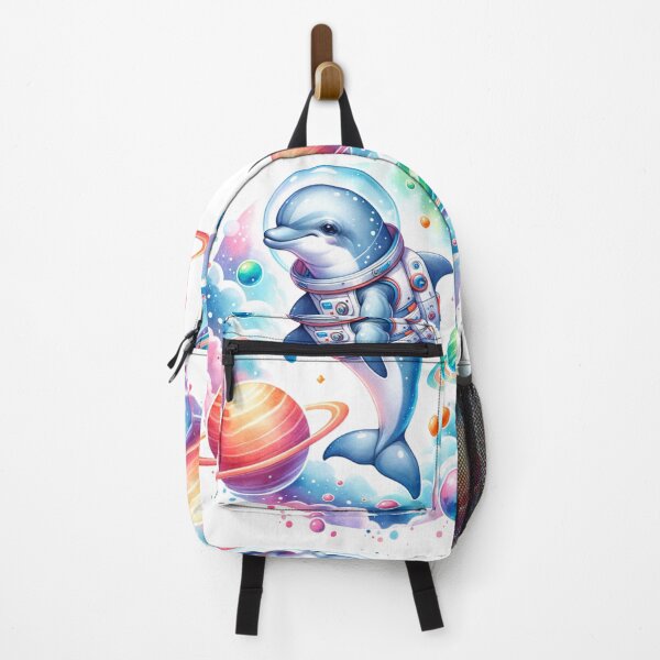 Item preview, Reach for the Stars : Adorable Dolphin Astronaut in Space Adventure! designed and sold by Eksama Design.