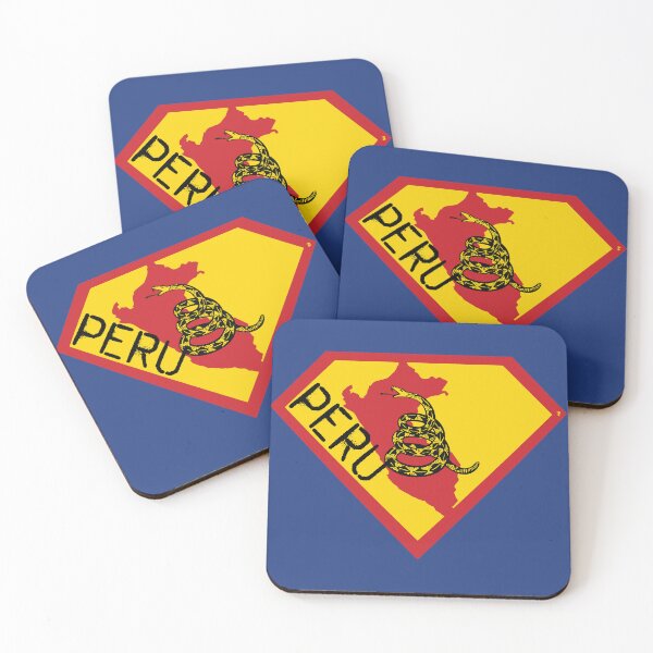 Item preview, PERU  SPELL OUT - Freedom Is The Superpower -  Gadsden Snake Flag - Dont Tread On Me SUPERHERO design designed and sold by pelagio.