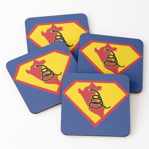 Item preview, PERU   - Freedom Is The Superpower - Modern Gadsden Snake Flag - Dont Tread On Me SUPERHERO design designed and sold by pelagio.