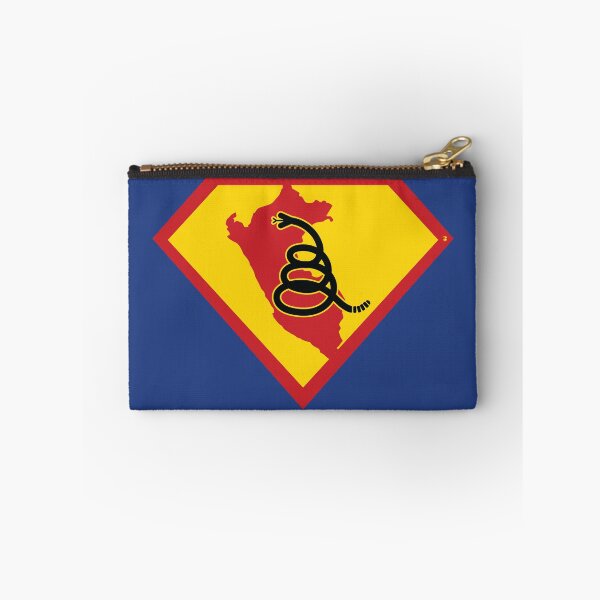 Item preview, PERU   - Freedom Is The Superpower - Modern Gadsden Snake Flag - Dont Tread On Me SUPERHERO design designed and sold by pelagio.