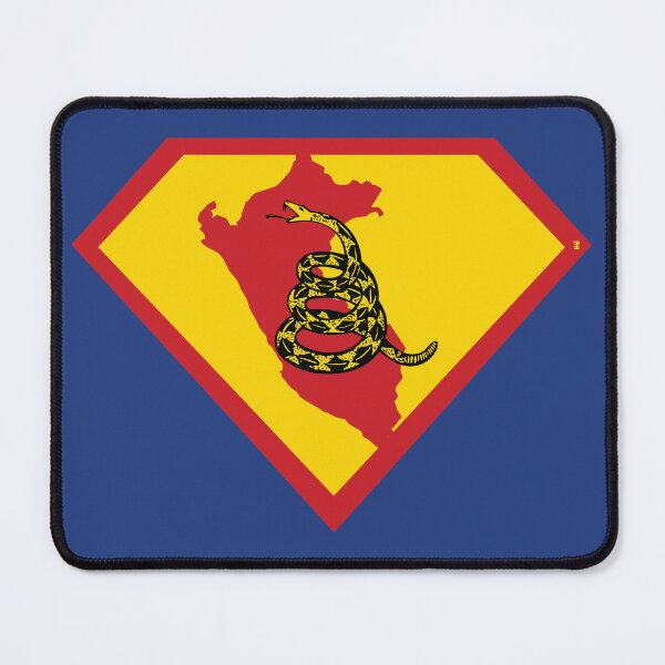 Item preview, PERU - Freedom Is The Superpower - Gadsden Snake Flag - Dont Tread On Me SUPERHERO design designed and sold by pelagio.
