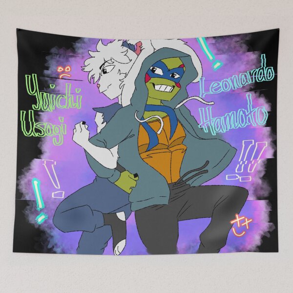 Item preview, Leo and Usagi Glitch designed and sold by Nik's Fanart.