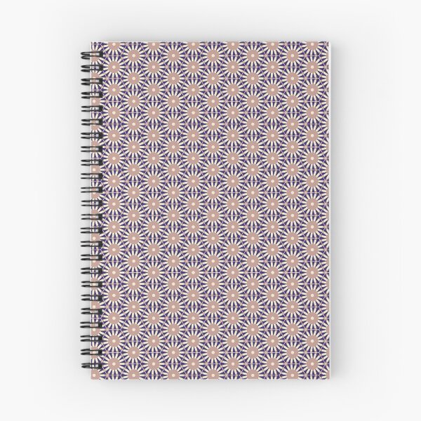 Item preview, Geometric Sunburst Pattern in Navy and Beige designed and sold by Genie-0750.
