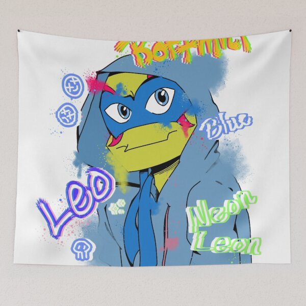Item preview, Leo in Hoodie spray paint designed and sold by Nik's Fanart.
