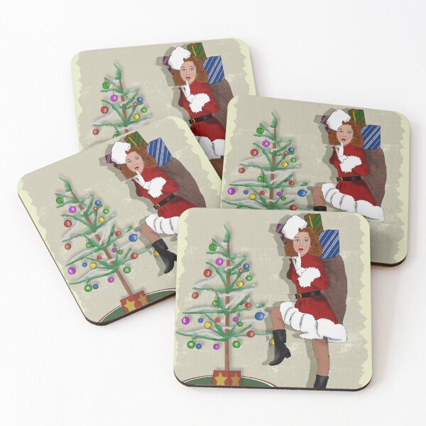 Item preview, Silent Santa Pin Up  designed and sold by TLBugg.