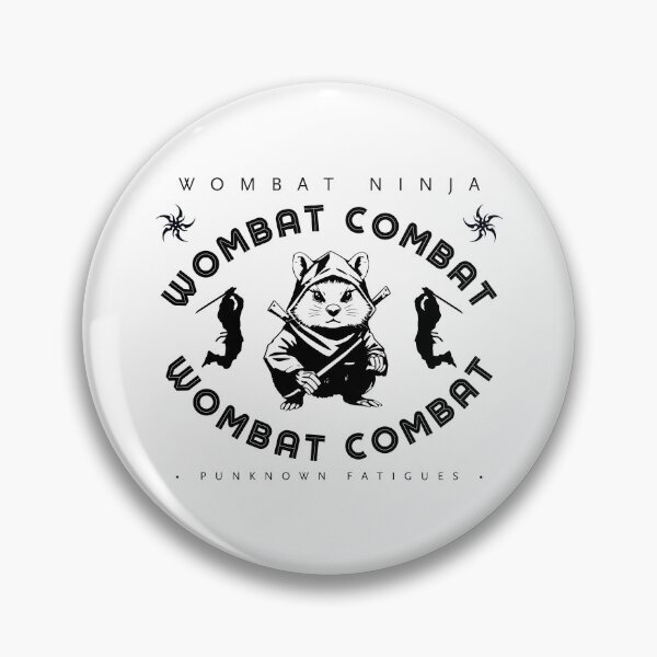 Item preview, Wombat Combat designed and sold by pUNKnown.